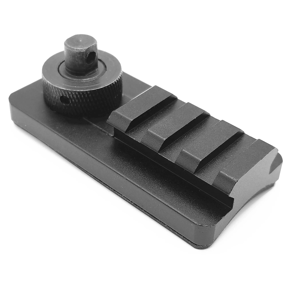 Rifle Sling Swivel - อะแดปเตอร์รางปิกาตินนี่แบบหมุนได้ 1 ชิ้น สำหรับขาตั้งปืนไรเฟิล ขนาด 20