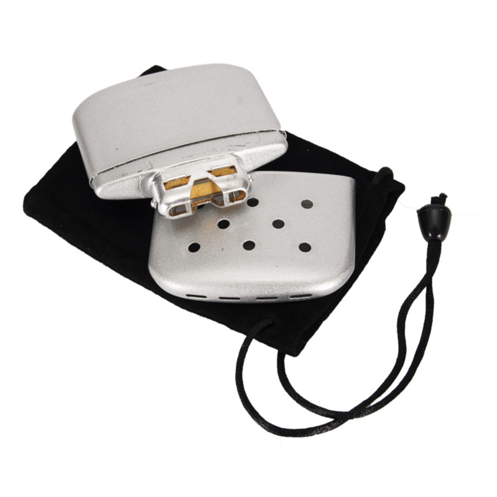 Outdoor Hunting Heater - เครื่องทำความร้อนแบบพกพาโลหะผสมสังกะสี เครื่องทำความร้อนแบบใช้ซ้ำได้ ใช้เชื้อเพลิงได้ ใช้สำหรับอุ่นมือ เหมาะสำหรับกิจกรรมกลางแจ้ง เช่น