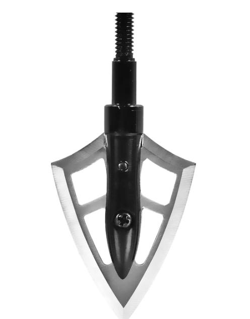 Crossbow Bolt Broadhead - หัวลูกธนูสำหรับล่าสัตว์ 6PK ขนาด 125 เกรน ทำจากสแตนเลส