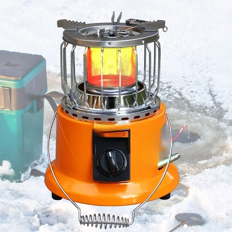เตาแก๊สพกพาขนาดเล็กสำหรับตั้งแ - Outdoor Hunting Heater บทวิจารณ์และราคา