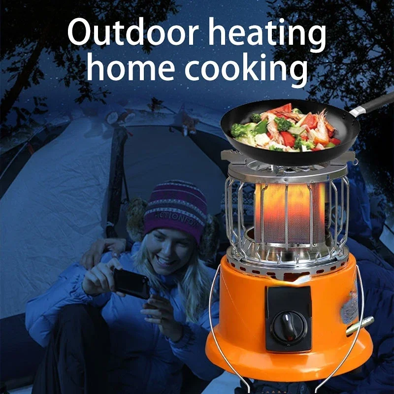 เตาแก๊สพกพาขนาดเล็กสำหรับตั้งแ - Outdoor Hunting Heater บทวิจารณ์และราคา