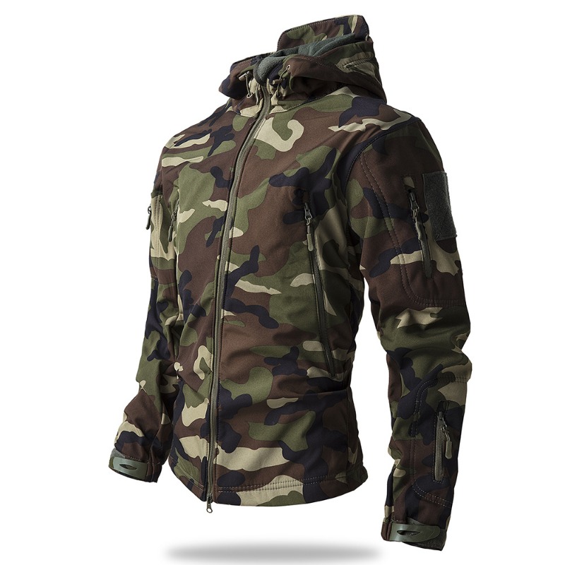 ผู้ชายกลางแจ้งสาม-in-one All-w - Camouflage Hunting Jacket บทวิจารณ์และราคา