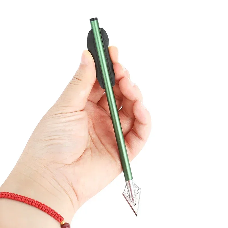 6ชิ้นลูกศรอะลูมิเนียม6.3นิ้วหั - Crossbow Bolt Broadhead บทวิจารณ์และราคา