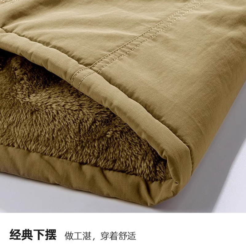 เสื้อแจ็คเก็ตบุหนาขนาดใหญ่สำหร - Outdoor Hunting Coat บทวิจารณ์และราคา