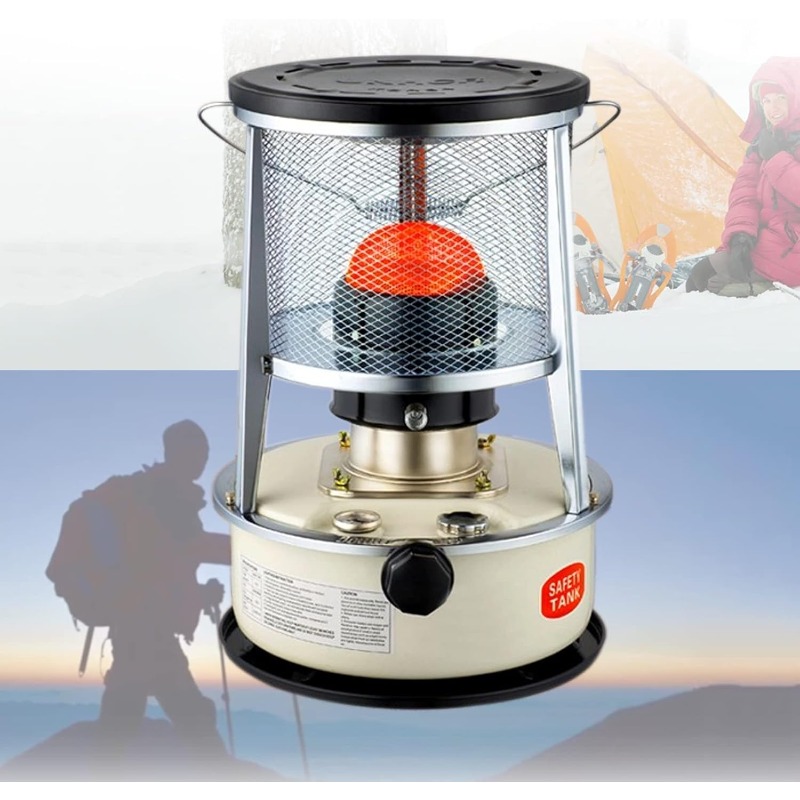 6L แบบพกพาเตาน้ํามันก๊าดเครื่อ - Outdoor Hunting Heater บทวิจารณ์และราคา