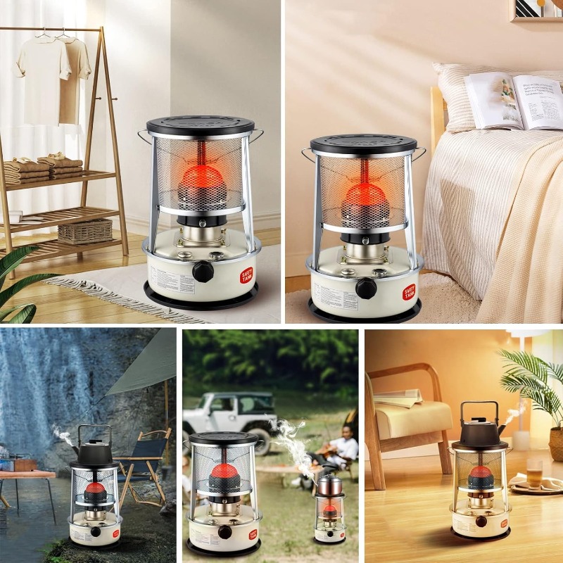 6L แบบพกพาเตาน้ํามันก๊าดเครื่อ - Outdoor Hunting Heater บทวิจารณ์และราคา