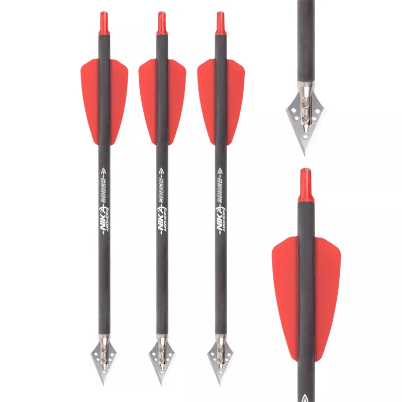 3-6 ชิ้น 7.5in Crossbow Bolts  - Crossbow Bolt Broadhead บทวิจารณ์และราคา