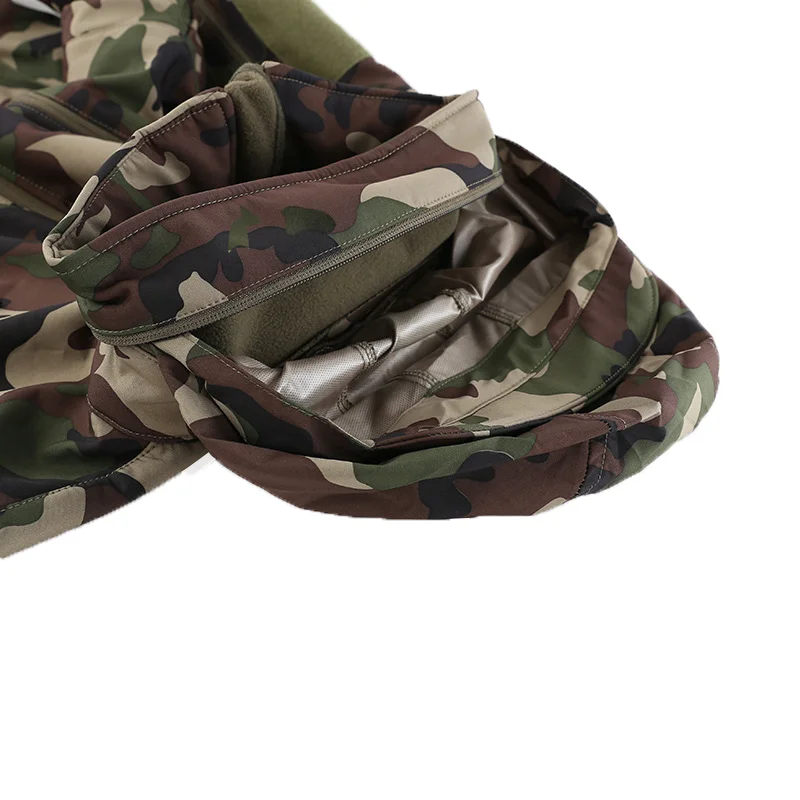 ผู้ชายฤดูหนาวฤดูใบไม้ร่วงซอฟต์ - Outdoor Hunting Coat บทวิจารณ์และราคา
