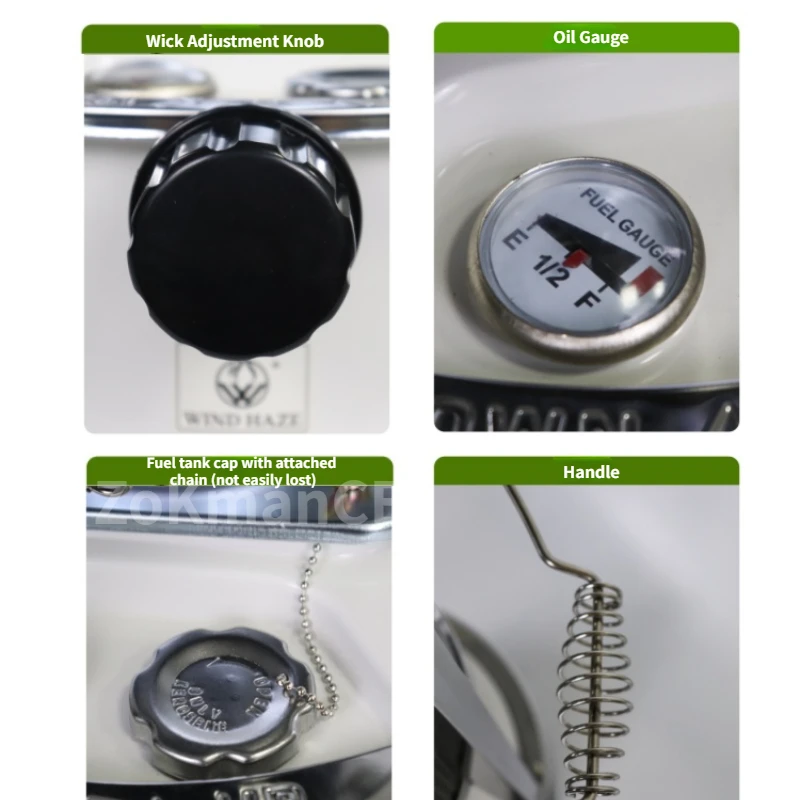 6L แบบพกพาเตาน้ํามันก๊าดเครื่อ - Outdoor Hunting Heater บทวิจารณ์และราคา