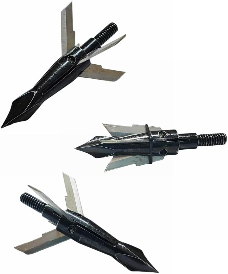 หัวลูกศรล่าสัตว์แบบไฮบริด 6PK  - Crossbow Bolt Broadhead บทวิจารณ์และราคา