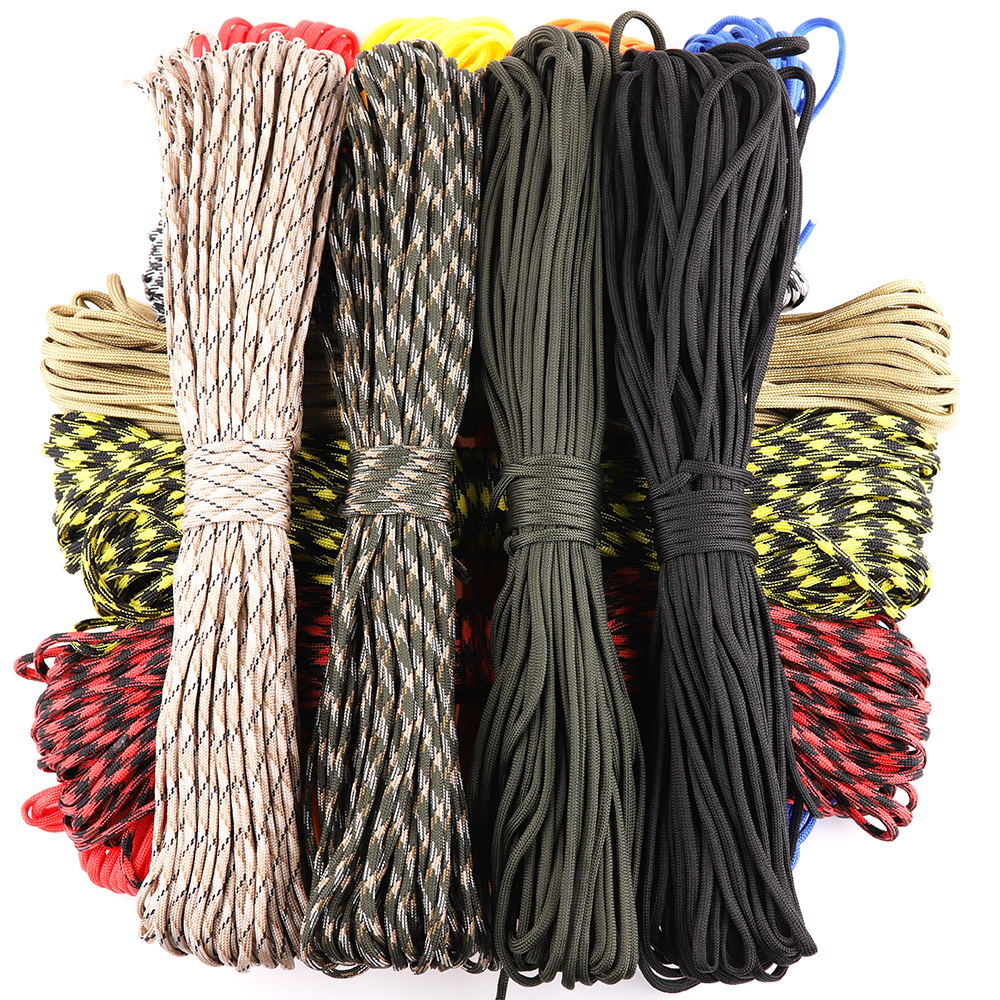 550 ทหาร Paracord 9 Strand 4 ม - Paracord Survival Bracelet บทวิจารณ์และราคา