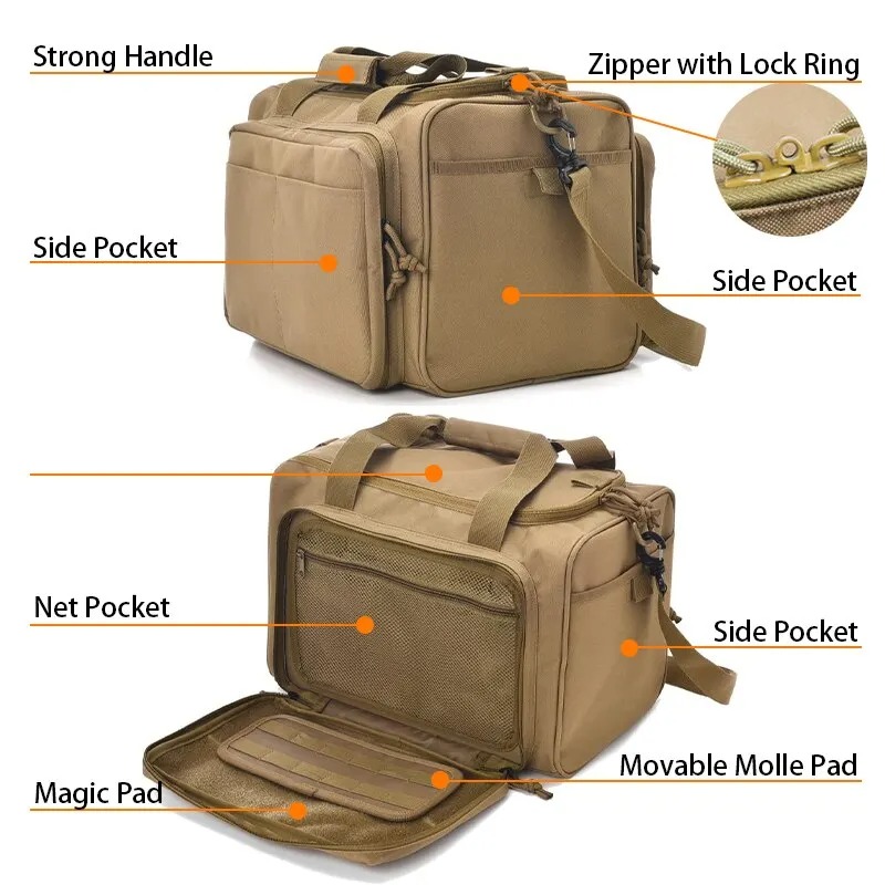 กระเป๋าเก็บปืนพร้อมระบบ MOLLE  - Outdoor Hunting Packs บทวิจารณ์และราคา