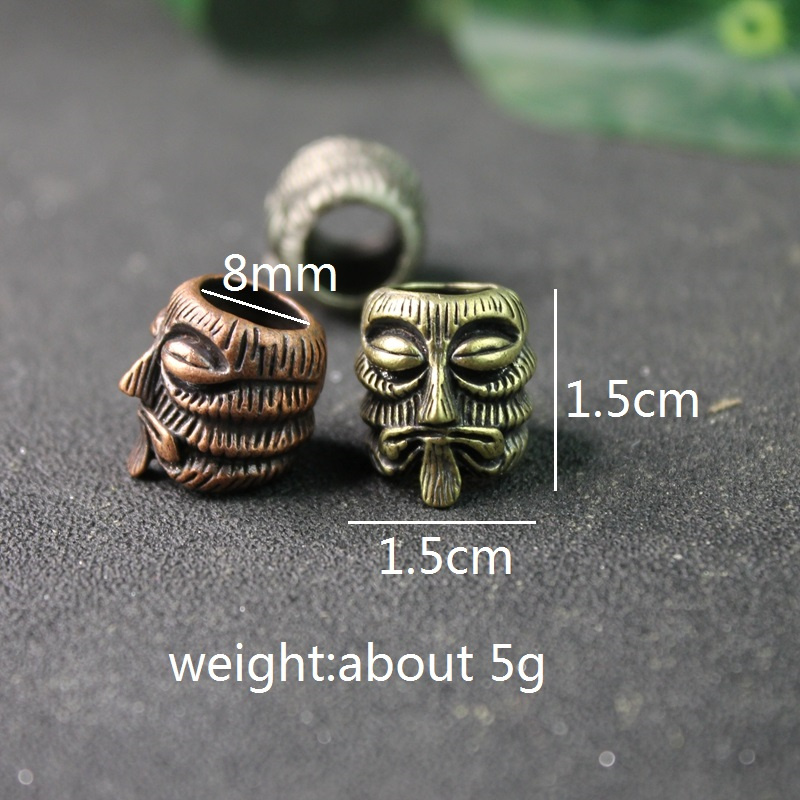 ลูกปัดทองเหลืองลายโทเท็มชาวมาย - Paracord Survival Bracelet บทวิจารณ์และราคา