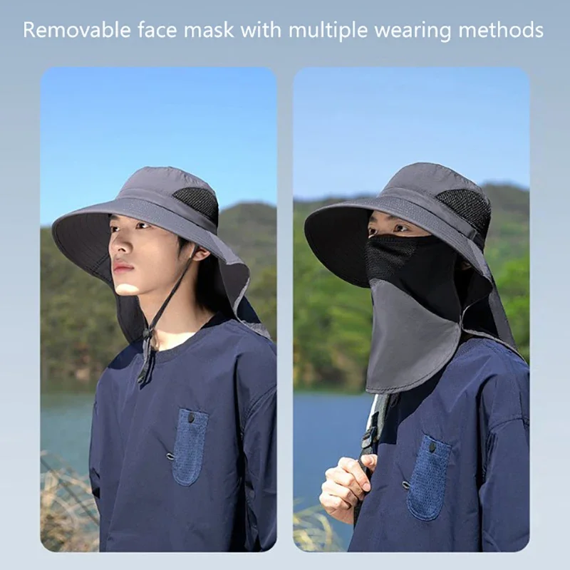 หมวกกันแดดฤดูร้อน ป้องกันรังสี - Hunting Outdoor Hats บทวิจารณ์และราคา