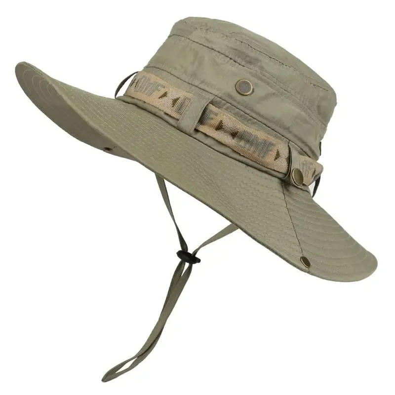 ฤดูร้อนผู้ชายหมวกกลางแจ้ง UV ป - Hunting Outdoor Hats บทวิจารณ์และราคา