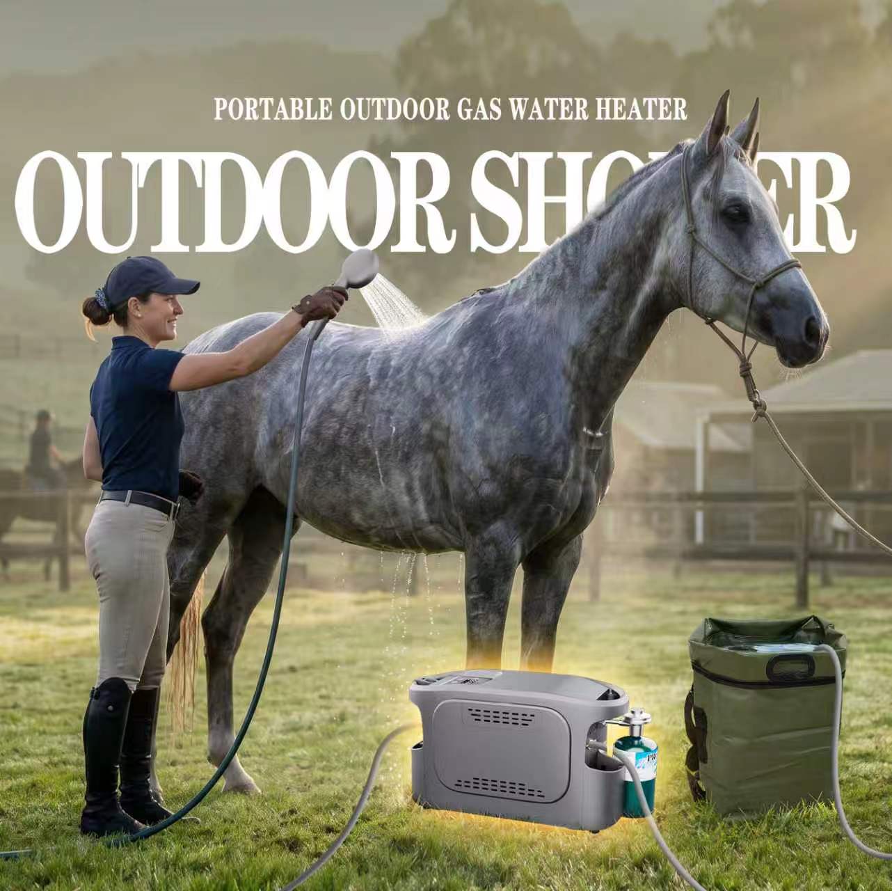 เครื่องทำน้ำอุ่นแก๊สแบบพกพาสำห - Outdoor Hunting Heater บทวิจารณ์และราคา