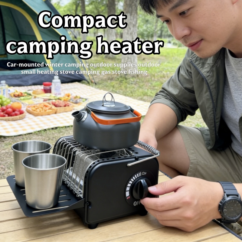 เตาแก๊สสำหรับตั้งแคมป์กลางแจ้ง - Outdoor Hunting Heater บทวิจารณ์และราคา