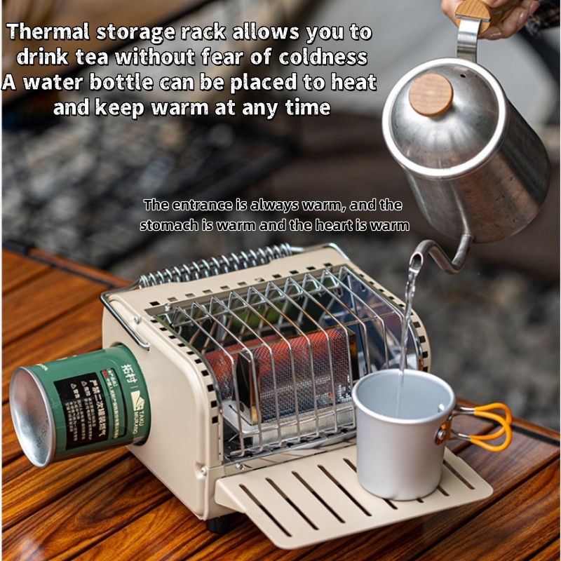 เตาแก๊สสำหรับตั้งแคมป์กลางแจ้ง - Outdoor Hunting Heater บทวิจารณ์และราคา