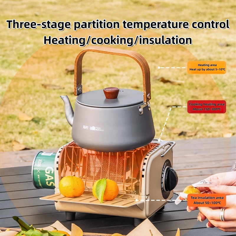 เตาแก๊สสำหรับตั้งแคมป์กลางแจ้ง - Outdoor Hunting Heater บทวิจารณ์และราคา