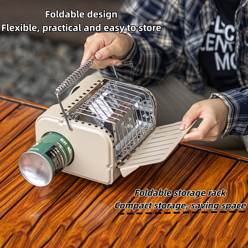 เตาแก๊สสำหรับตั้งแคมป์กลางแจ้ง - Outdoor Hunting Heater บทวิจารณ์และราคา