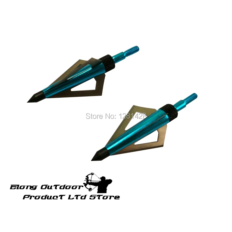 12 ชิ้น Blue 125 Grain Broadhe - Crossbow Bolt Broadhead บทวิจารณ์และราคา