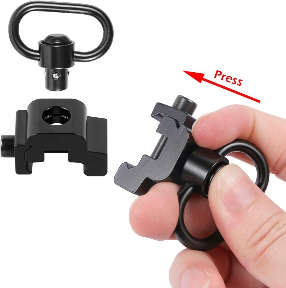 อะแดปเตอร์ยึดสายสะพายแบบถอดเร็ - Rifle Sling Swivel บทวิจารณ์และราคา