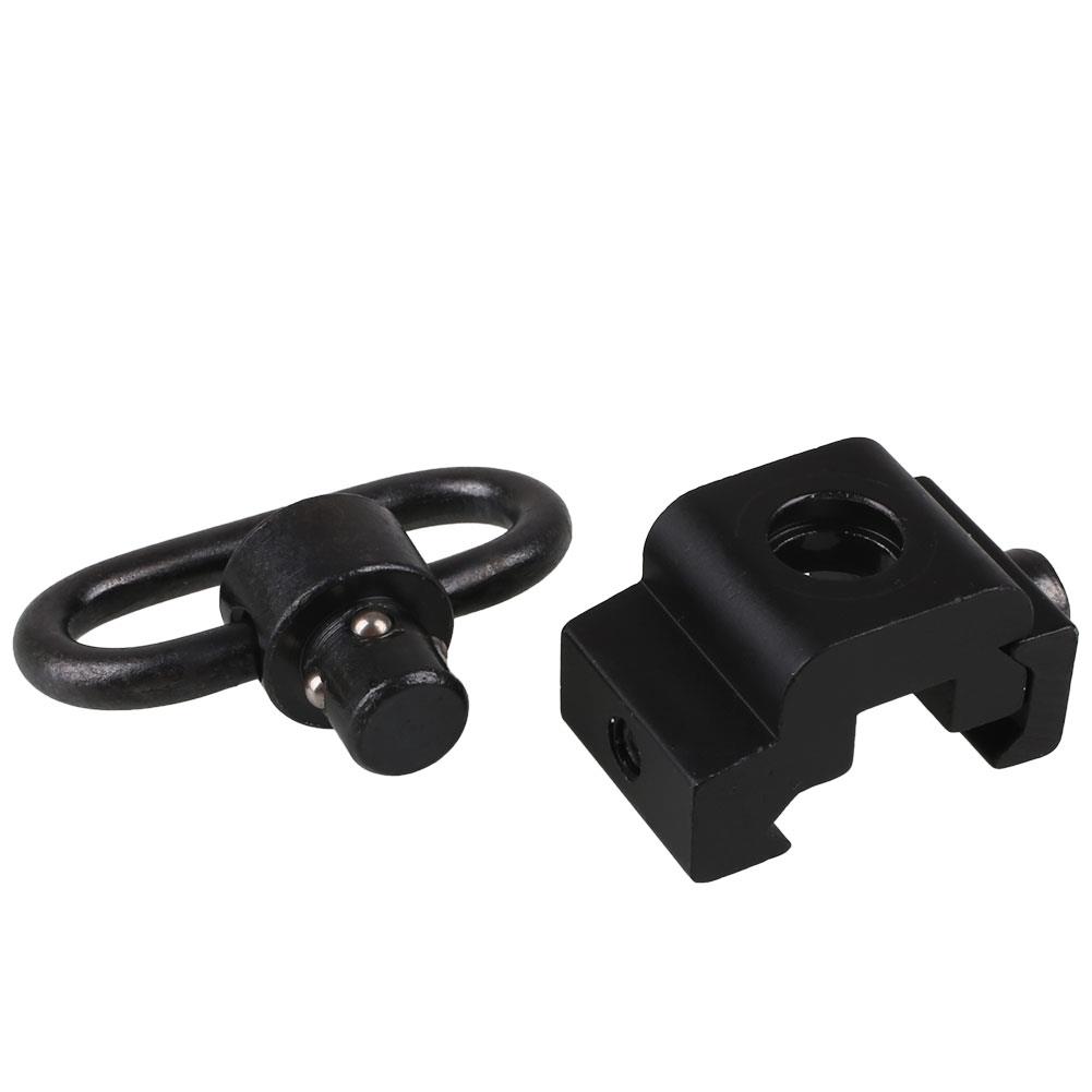 อะแดปเตอร์ยึดสายสะพายแบบถอดเร็ - Rifle Sling Swivel บทวิจารณ์และราคา